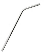 Load image into Gallery viewer, Stainless Straw, Regular, Bent