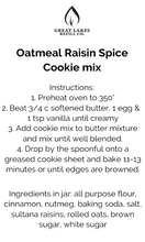 Load image into Gallery viewer, Oatmeal Raisin Spice, Cookie Mix