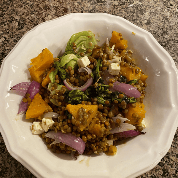 Warm Lentil Salad