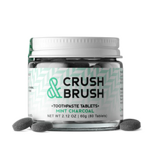Load image into Gallery viewer, Tooth Tablet Refill, Charcoal, Nelson Naturals