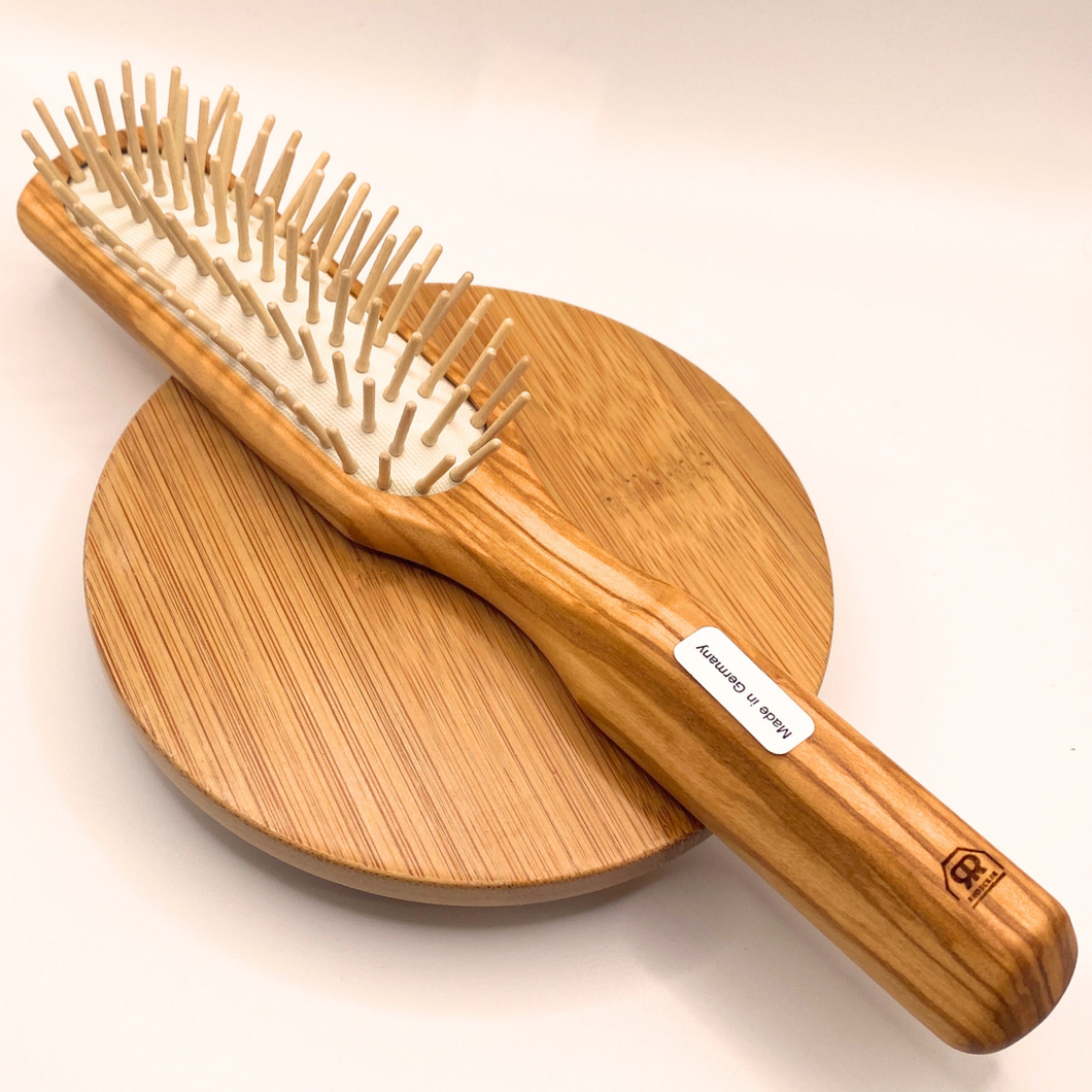 Wooden Hair Brush, Small Rectangle