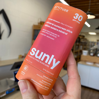 Sunscreen Stick, Attitude, Orange Blossom