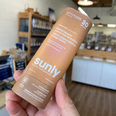 Sunscreen Stick, Attitude, Face, Tinted