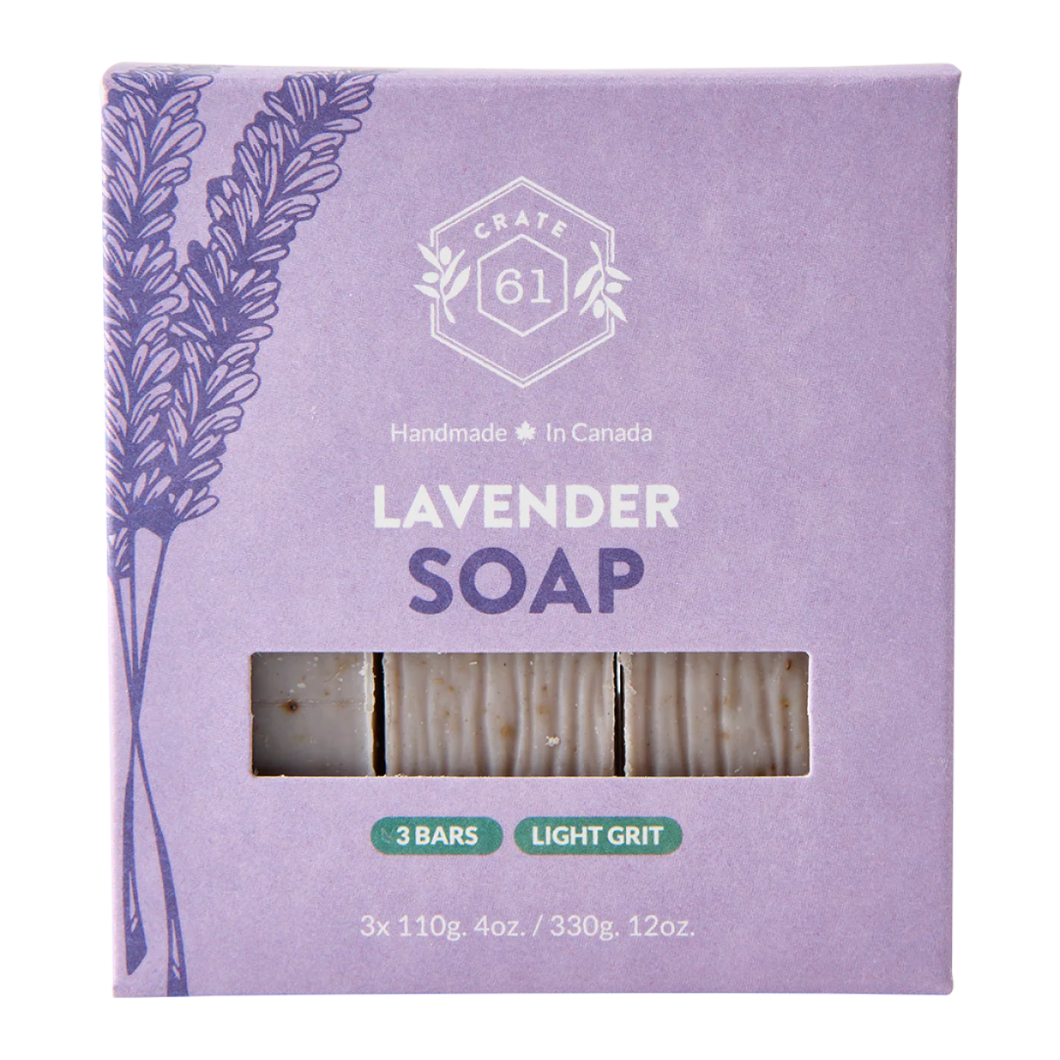 Bar Soap, Lavender, 3-pack