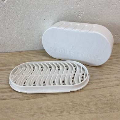 Soap Travel Case, Double, White