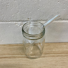 Load image into Gallery viewer, Glass Straw, Regular, Bent, Clear