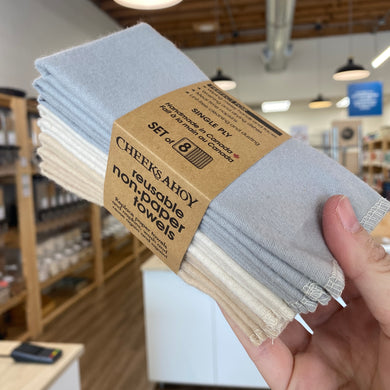 Unpaper Towels, Single Ply, 8-pack, Suave