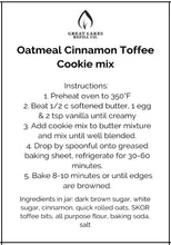 Load image into Gallery viewer, Oatmeal Cinnamon Toffee, Cookie Mix