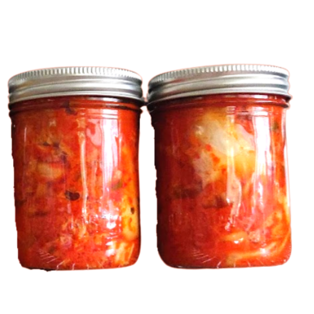 Prefilled, Vegan Kimchi, Spicy, 500 mL