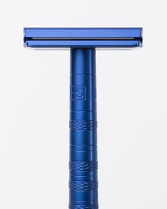 Safety Razor, Steel Blue