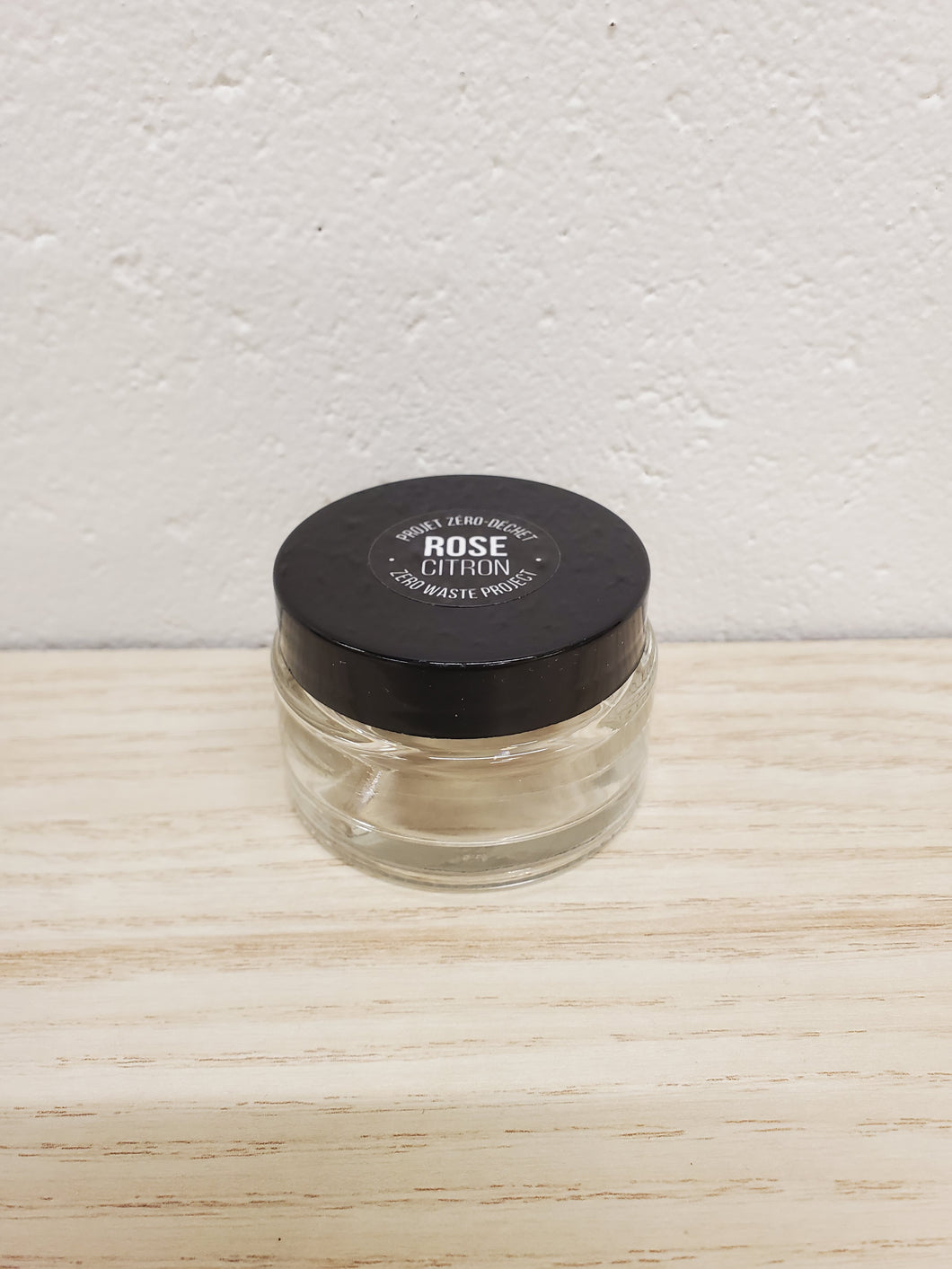 Glass Jar, Rose Citron, 30 mL