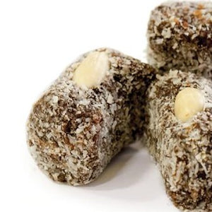 Coconut Rolled Dates