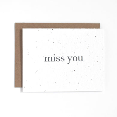 Greeting Card, Miss You