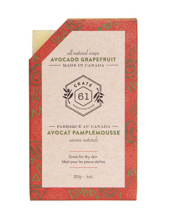 Avocado Grapefruit Bar Soap