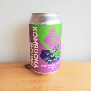 Kombucha, Canned, Purple Berry
