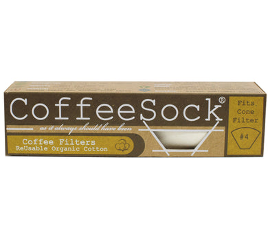 Coffee Sock, #4 Cone