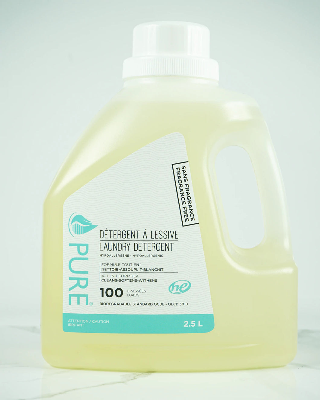 Prefilled Laundry Detergent, Pure - Unscented
