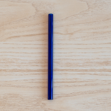 Load image into Gallery viewer, Glass Straws, Small, Straight, Blue