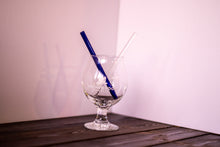 Load image into Gallery viewer, Glass Straws, Small, Straight, Blue