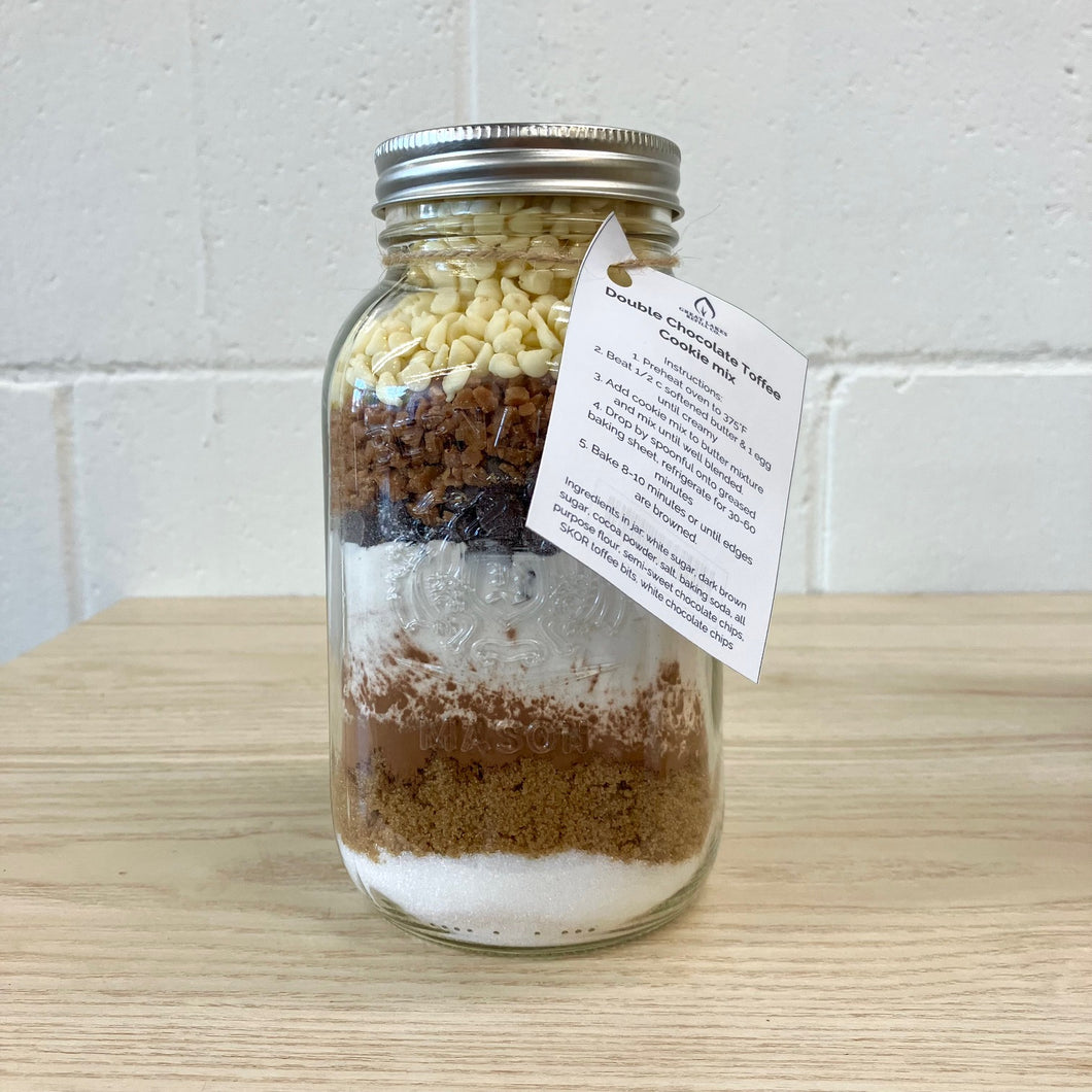 Double Chocolate Toffee, Cookie Mix