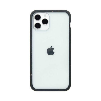 Clear Eco-Friendly iPhone 12/iPhone 12 Pro Case with Black Ridge