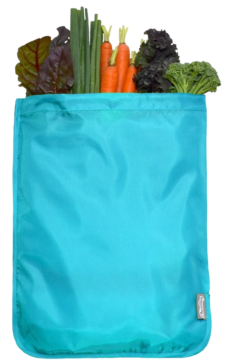 Produce Mesh Bag, Chico, Blue Solid 1-pack