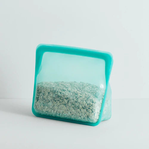 Stasher, Stand-up Storage, Aqua