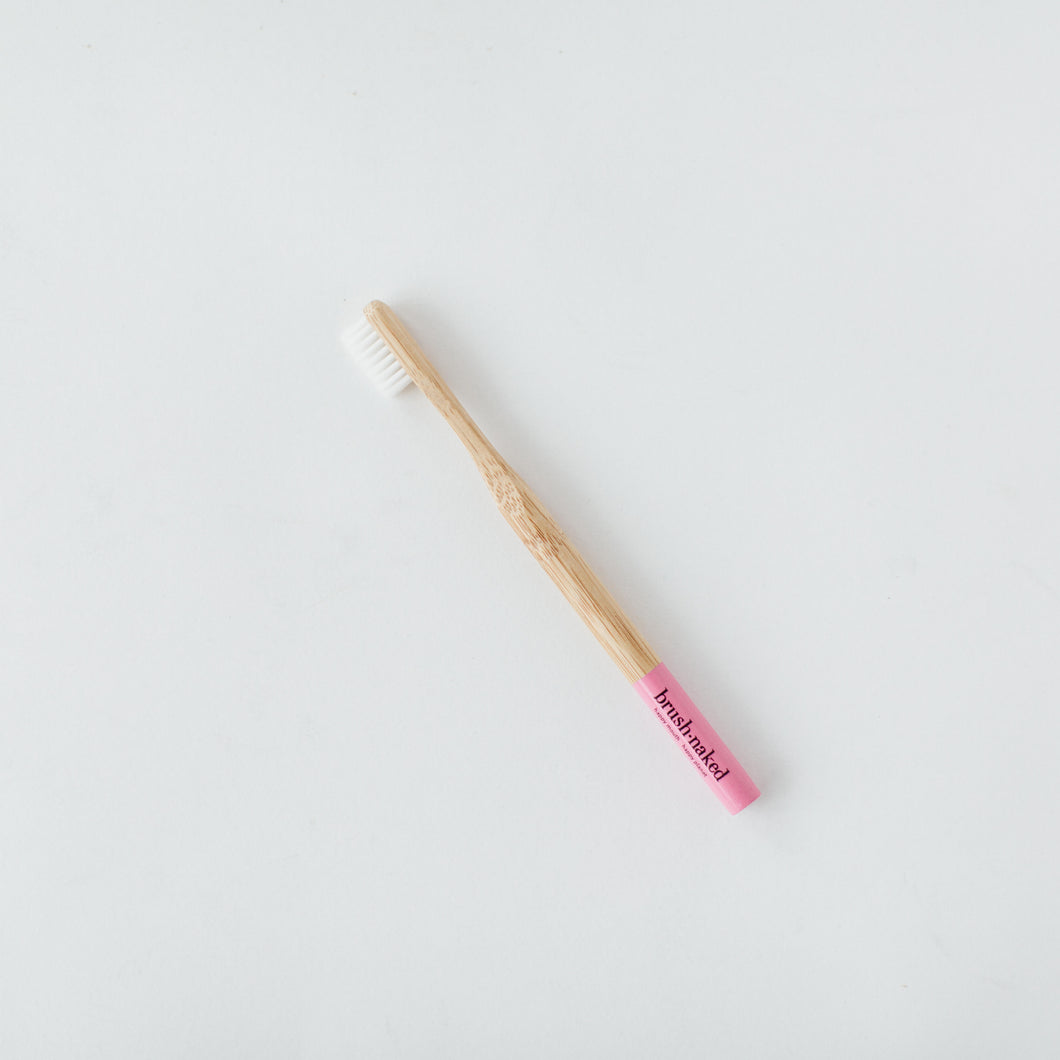 Toothbrush, Adult, Soft (Pink)