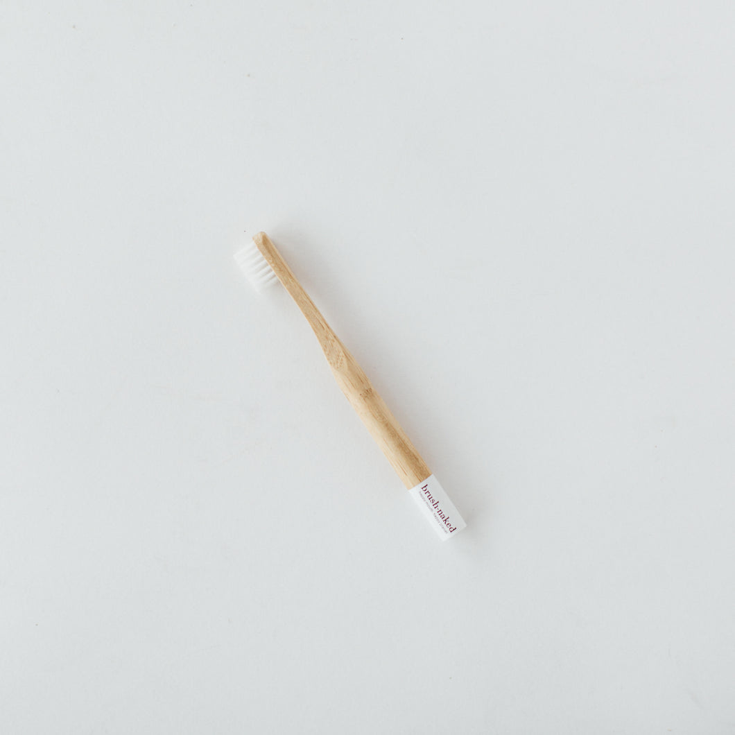 Toothbrush, Kids, Soft, White