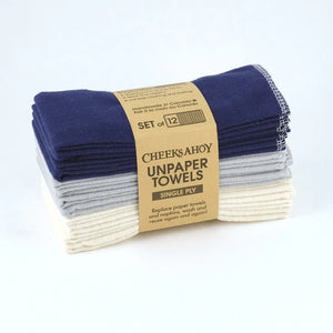 Unpaper Towels, Single Ply, Assorted