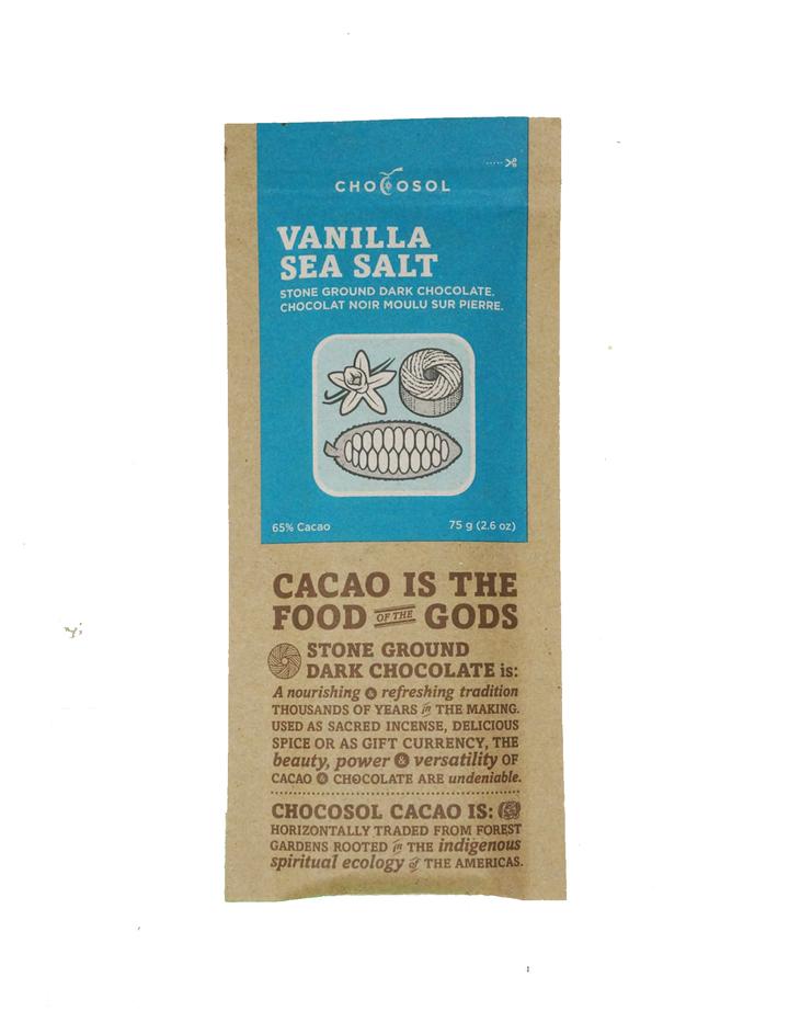 Chocolate Bar, Vanilla Sea Salt