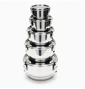 Stainless Steel Containers, Airtight (16 cm)