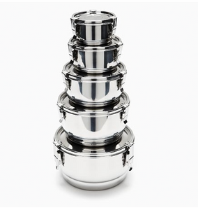 Stainless Steel Containers, Airtight (18 cm)