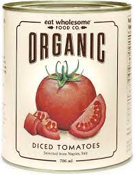 Canned Organic Diced Tomatoes