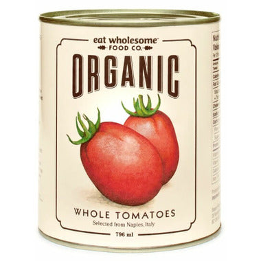 Canned Organic Whole Tomatoes